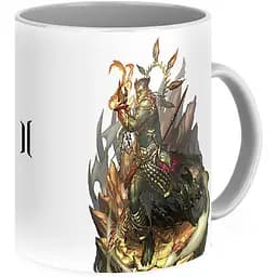 Кухоль GeekLand Lineage II Орк L.02.01 330 мл білий