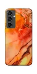 Чохол Demsky Червоний корал мармур для Samsung Galaxy S24 FE