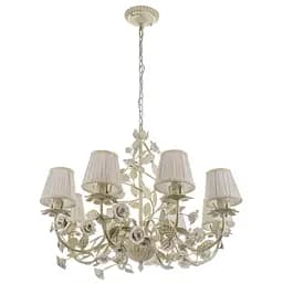 Люстра підвісна Brille з абажуром флористика E14 40W BG (BKL-519S/8)