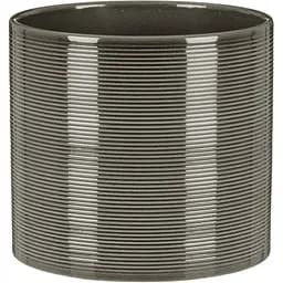 Кашпо для цветов Scheurich Inspiration 16" серое