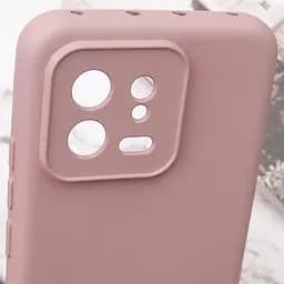 Чохол TPU GETMAN Liquid Silk Full Camera для Xiaomi 13 Pro Рожевий / Pink Sand - мініатюра 6