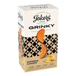 Грінки Jokers Extra Slice житньо-пшеничні зі смаком холодець з хріном 90 г - мініатюра 2