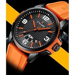 Годинник чоловічий наручний Naviforce Young Orange - мініатюра 6