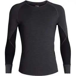 Термокофта Icebreaker 260 Zone LS Crewe Men Jet L Чорний (1052-104 360 A011 L)