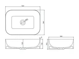 Раковина ASIGNATURA Delight біла 75721604 - мініатюра 6