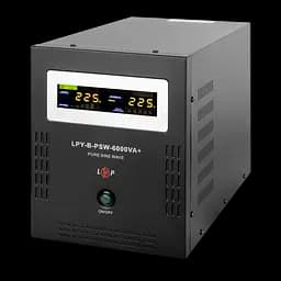 ДБЖ з правильною синусоїдою 48V LPY-B-PSW-6000VA+(4200Вт)10A/20A - мініатюра 2