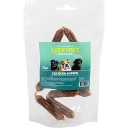 Лакомства для собак Lucky Pet Сосиски куриные 10 шт.