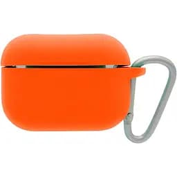 Чохол для навушників Blueo AirPods Pro Silicone Case+Carbine (Papaya) [47178]