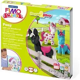 Набор пластики Fimo kids Пони 4 цвета 42 г  