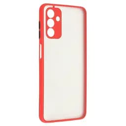 Чехол панель-накладка для Samsung Galaxy A13 5G (A136)/A04s (A047), Frosted Matte, красный, противоударный чехол с защитой всего корпуса, термополиуретан TPU + поликарбонат PC, ArmorStandart (ARM66708)