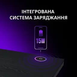 Геймерський стіл Lorgar PRO 80G Glass Black (LRG-DP80G) - мініатюра 13