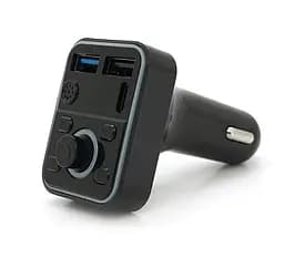 Автомобільний FM трансмітер модулятор Bluetooth Voltronic FMD1 3.1 A, USB, TF - мініатюра 2