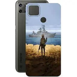 Захисна плівка StatusSKIN для Realme C25Y 2021 Корпус Вініл Корабель