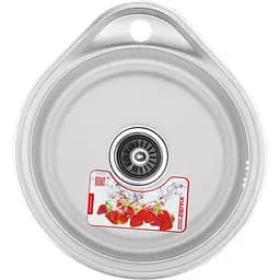 Кухонна мийка Zerix Z4843-06-160E Satin (ZS0566)