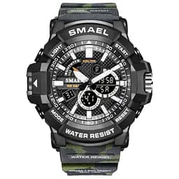 Часы наручные мужские Smael 8027 Army Green (15182)