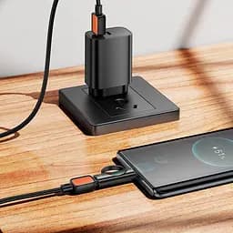Перехідник Hoco Type-C male to Lightning female display adapter UA32A 60W - мініатюра 2
