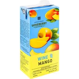 Уцінка. Напій винний WineBerry Wine & Mango винно-манговий з соком біле напівсолодке 1 л - мініатюра 4