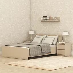 Кровать двуспальная MebelStar Нео 140x200 см Кашемир (MBS-1124)