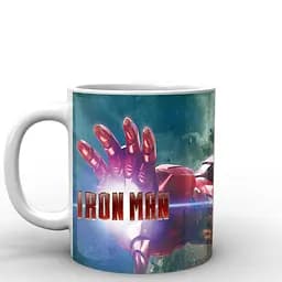 Кухоль GeekLand Залізна Людина Iron Man Тоні Старк Залізна людина IM.02.084 330 мл білий - мініатюра 2