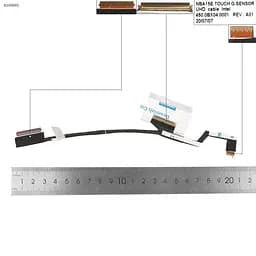 Шлейф матриці для HP Envy X360 15-BQ 15M-BQ 15-BP 15M-BP series, (eDP 40pin UHD+Touch, 450.0BX04.0001, Оригінал)