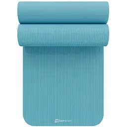 Коврик для йоги Hop-Sport HS-NB015GM NBR 1,5см светлый морской