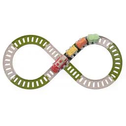 Ігровий набір Chicco Eco+ Дитяча залізна дорога (11543.00) - мініатюра 3