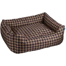 Лежак Barksi Home Гусина лапка прямокутний M 40x60 см коричневий - мініатюра 2