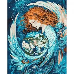 Картина за номерами на підрамнику Brushme Обійми Всесвіту