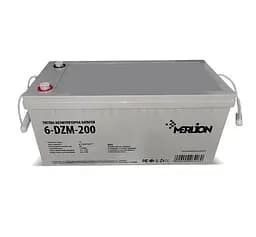 Аккумуляторная батарея тяговая AGM MERLION 6-DZM200М8 12V 200Ah - мініатюра 1