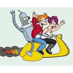 Картина за номерами ArtCraft Футурама 40x50 см (16088-AC)