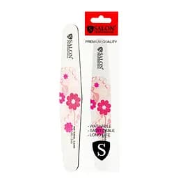 Пилочка для нігтів полірувальна на м'якій основі Salon Professional Natural Care 180х240 пряма