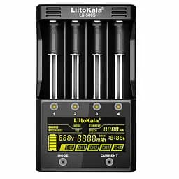 Зарядний пристрій Liitokala Lii-500S на 4 канали (для Ni-MH, Ni-CD, Li-Ion) з блоком живлення - мініатюра 9