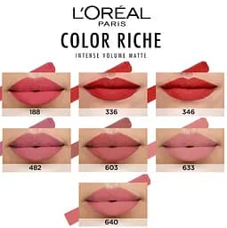 Помада для губ L’Oreal Paris Color Riche Intense Volume Matte, матова, відтінок 603, 2 г (AA371600) - мініатюра 5