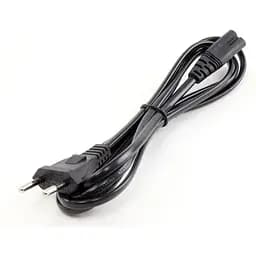 Кабель живлення Atcom 16134 2 піни для побутової техніки 1.8 м чорний