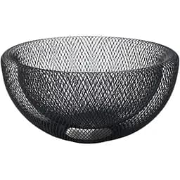 Корзина для фруктов MBM Home металлическая 295x150 мм черная (KP-143 M BLACK)