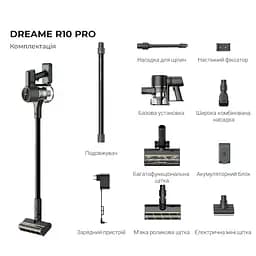 Пилосос Dreame Cordless Vacuum Cleaner R10 PRO - мініатюра 10