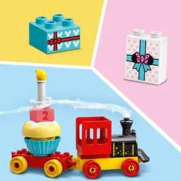 Уцінка. Конструктор LEGO DUPLO Disney Святковий потяг Міккі та Мінні 22 деталей (10941) - мініатюра 7