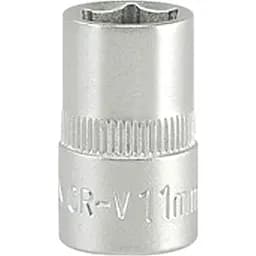 Головка торцева 6-гранна Yato квадрат 3/8" М= 11 мм L= 28 мм (YT-3806)