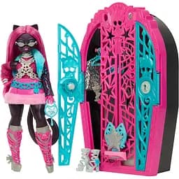 Набор-сюрприз Monster High Тайны Ужасливуда Ужасо-секреты Кэтти Нуар (JBG82)