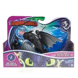 Ігровий набір Dragons Як приборкати дракона 3: Дракон Беззубик та вікінг Гикавка (SM66621/6370)