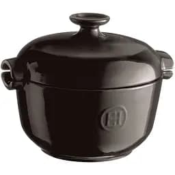 Каструля для рису Emile Henry Flame 19.5x20.5 см чорна (794577) - мініатюра 2