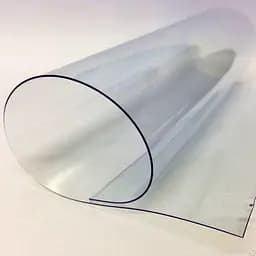 М'яке скло Прозора силіконова скатертина на стіл Soft Glass 1.0х2.0м (товщина 1.5мм) - мініатюра 3