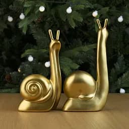 Декоративна статуетка MBM My Home Равлик золота (DH-ST-24 M GOLD) - мініатюра 6