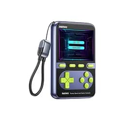 Павербанк та ігрова консоль Remax FCP-13 / 10000 мАг / 20Вт / USB-C, Lightning / PD+QC / Синій