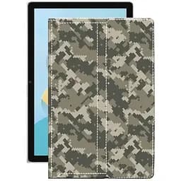 Чехол StatusCASE из экокожи для планшета Blackview Tab 13 Хаки-зеленый