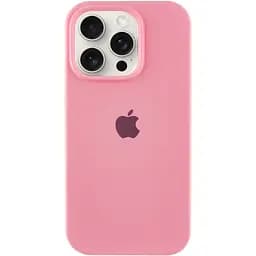 Чехол Epik Silicone Case Full Protective AA для Apple iPhone 15 Pro 6.1 Розовый/Light pink