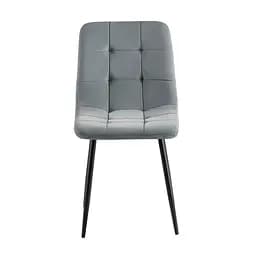 Стілець TED New Light Grey Velvet - мініатюра 4