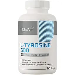 Амінокислота OstroVit L-Tyrosine 500 mg 120 капсул