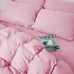 Комплект постільної білизни MirSon Фланель 008 Pink 160х220 см рожевий (2200009651144) - мініатюра 11