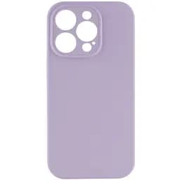 Чохол Epik Silicone Case Full Camera Protective AA NO LOGO для Apple iPhone 16 Pro 6.3 Бузковий/Lilac